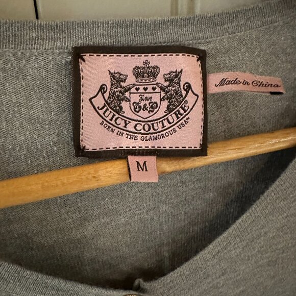 Grey Juicy Couture Cardigan - Picture 2 of 2